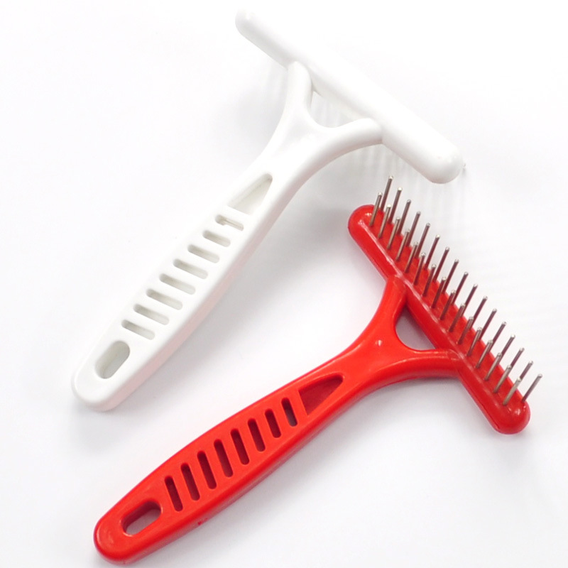 Round-Tip Metal Pet Flea Comb