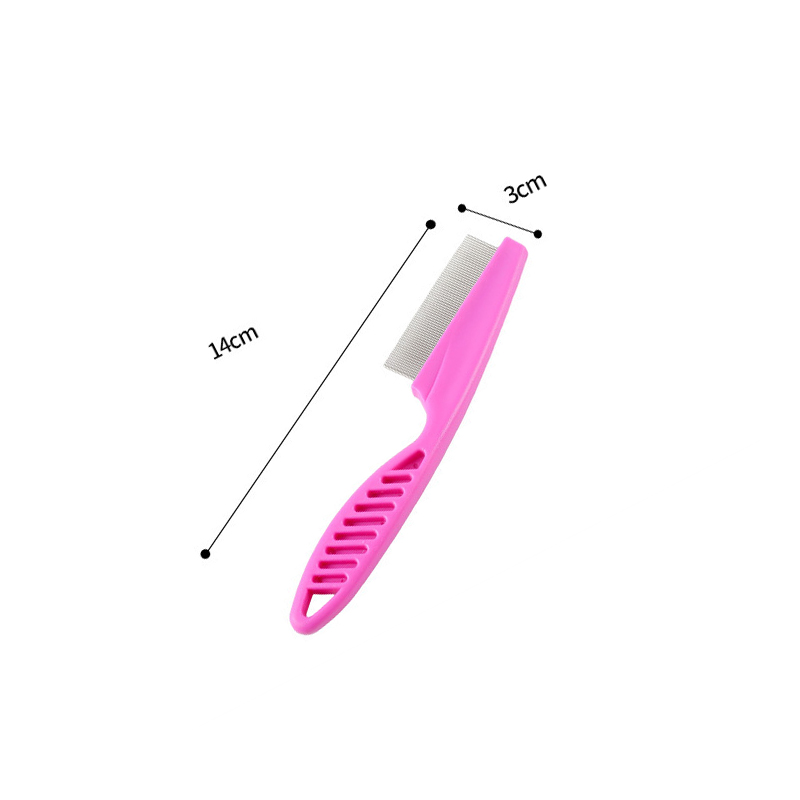 Anti-Scratch Steel Pin Comb