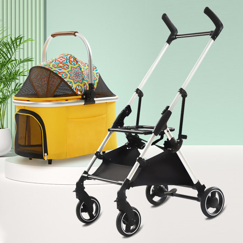 Easy Fold Pet Stroller Set