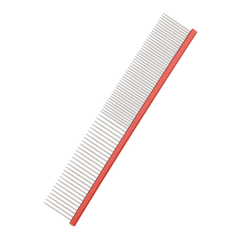 Round Stainless Steel Tooth Pet Comb