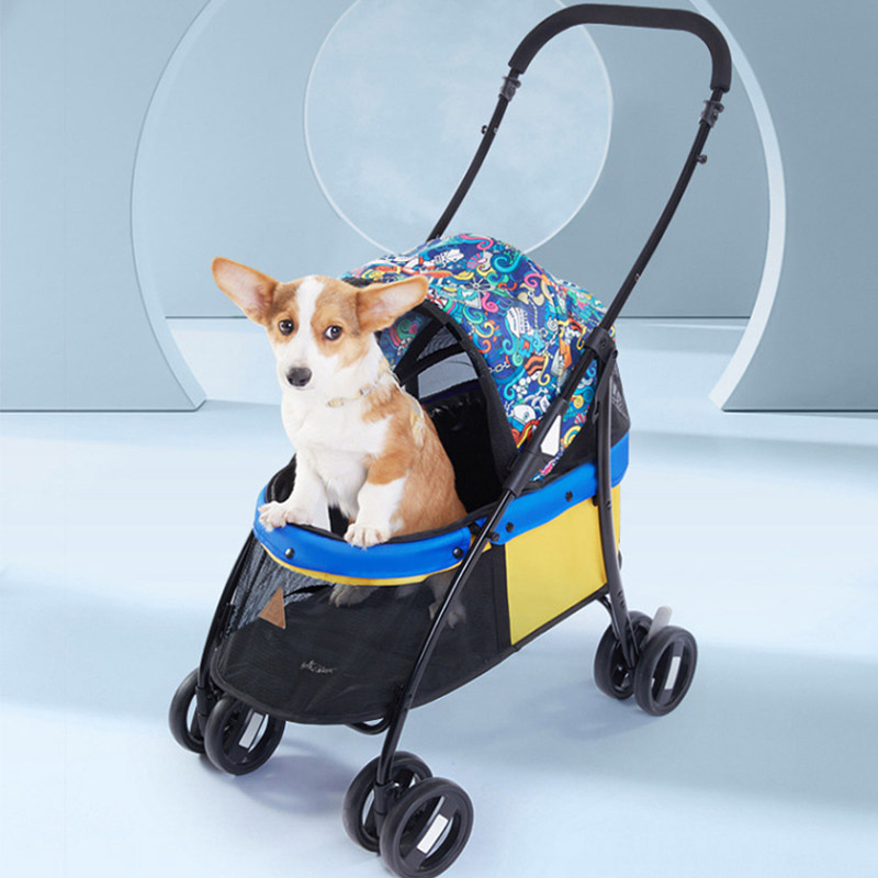 Durable Oxford Pet Stroller