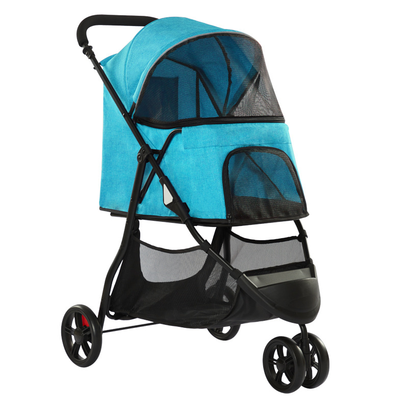 Comfortable Padded Pet Stroller
