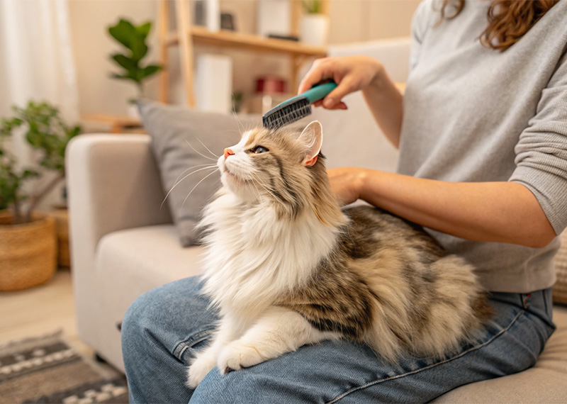 Múltiples beneficios del peine de vapor para mascotas