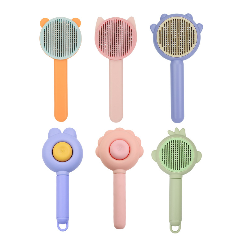 140° Wide-Tooth Anti-Static Pet Comb