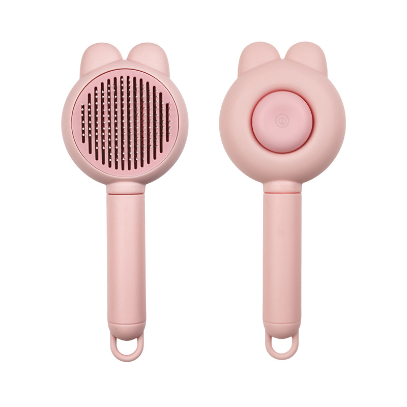 Rounded Stainless Steel Pet Comb