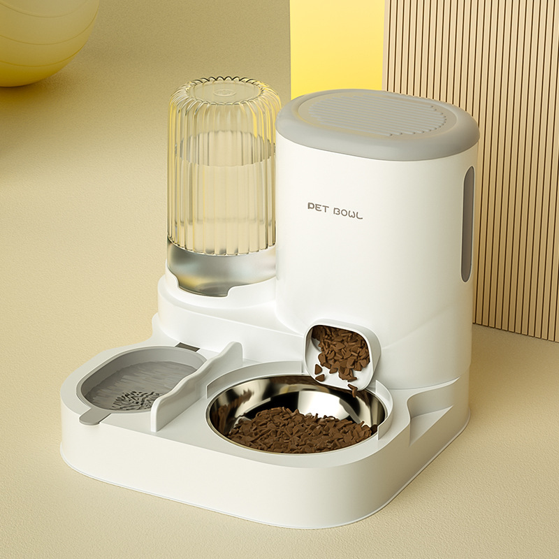 Split Design Auto Pet Feeder