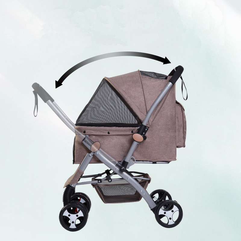 Foldable Pet Stroller Mesh