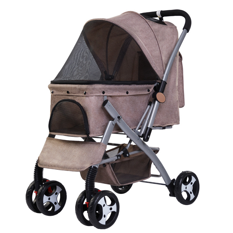 Compact Pet Stroller Storage