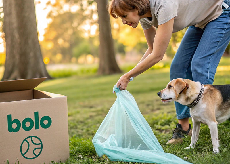 Elige las bolsas adecuadas para excrementos de perro, haciendo que pasear al perro sea menos problemático