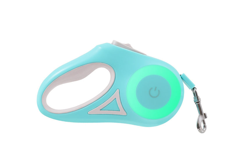 La nueva tendencia en mascotas: el encanto de las correas con luz LED