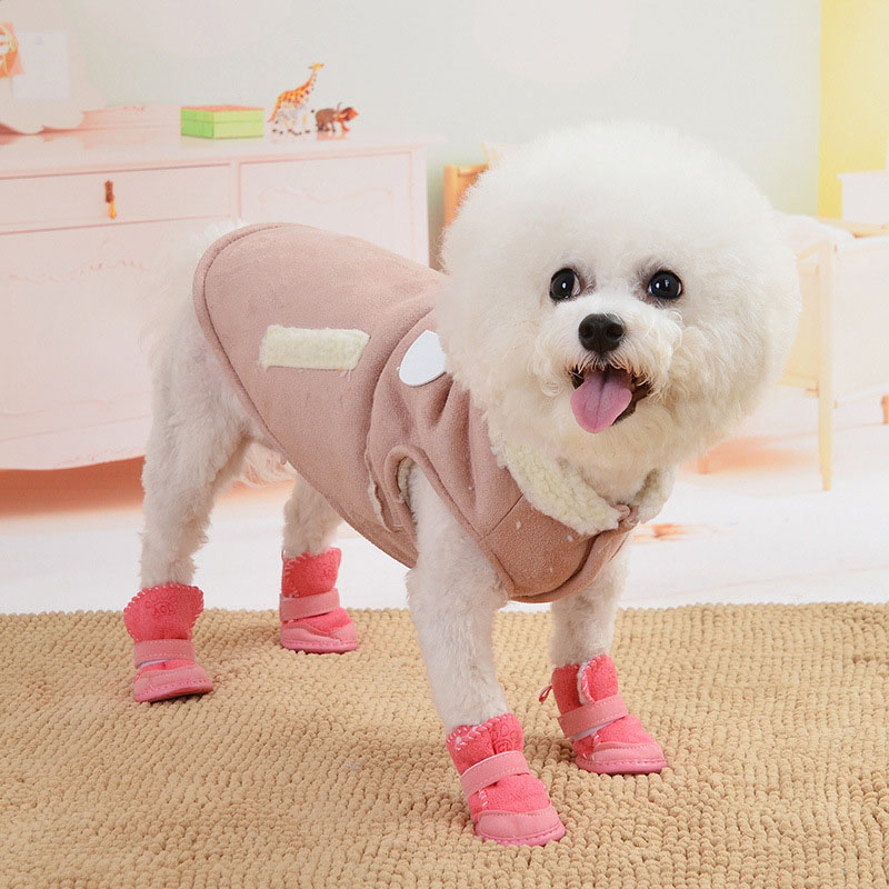 Anti-Slip Dog Boots Clean Home