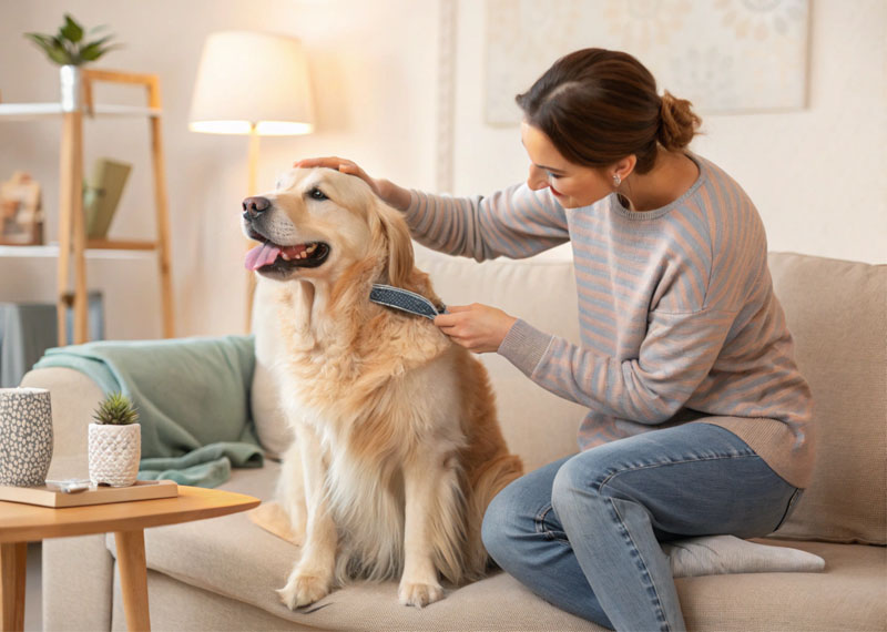 Elige el mejor peine para mascotas para crear fácilmente el pelaje hermoso y brillante de tu mascota.