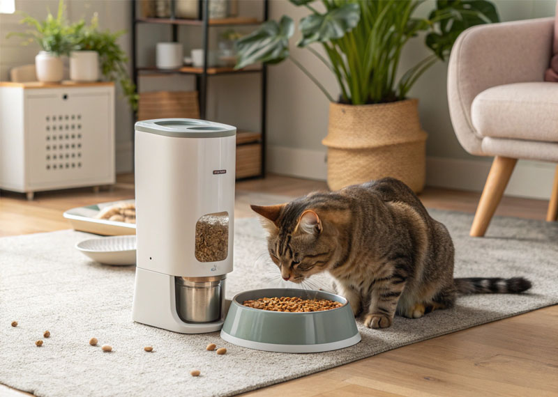 Nueva revolución en la alimentación de mascotas: cuidado inteligente, cómodo y sin preocupaciones