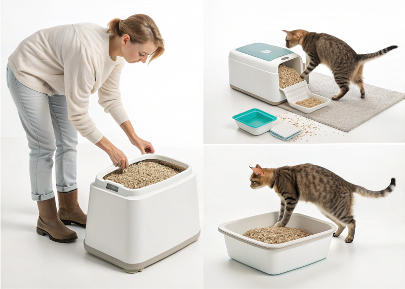 ¿Cómo elegir una arena para gatos ecológica que se adapte a ti y a tu gato?