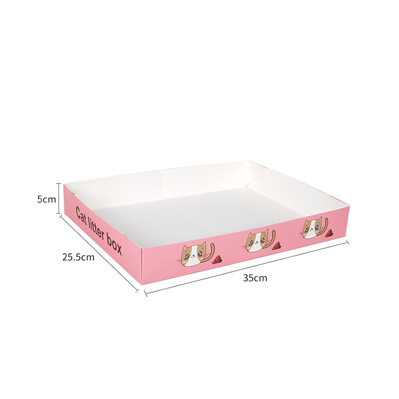 Waterproof Cardboard Low Entry Litter Tray Waterproof Cardboard Low Entry Litter Tray