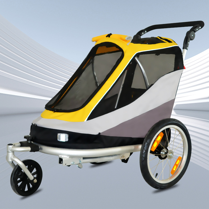 Adjustable Multi Position Handle Pet Stroller