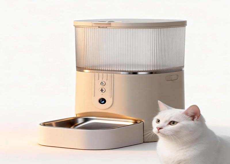 Por qué los dueños de mascotas inteligentes (y las empresas) están recurriendo a los comederos automáticos para mascotas