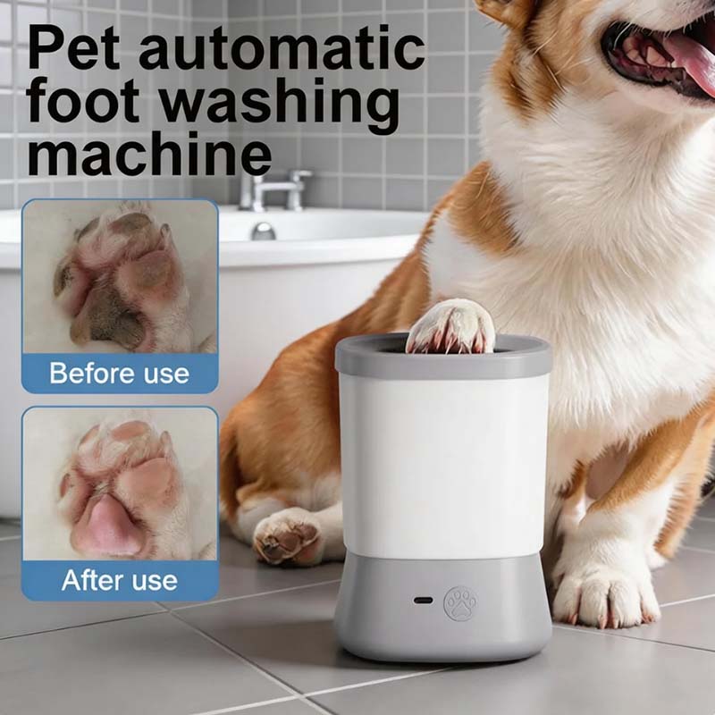 automatic dog paw washer