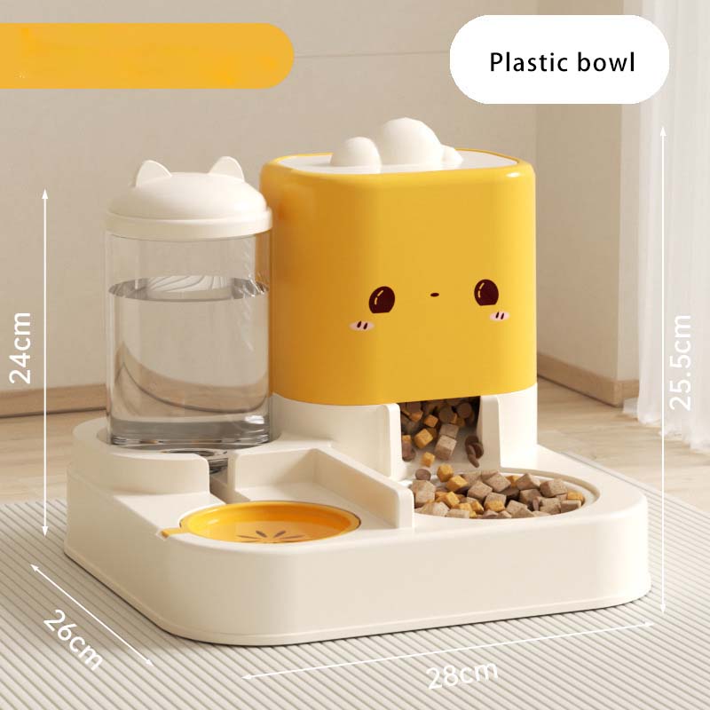 Split Design Auto Pet Feeder