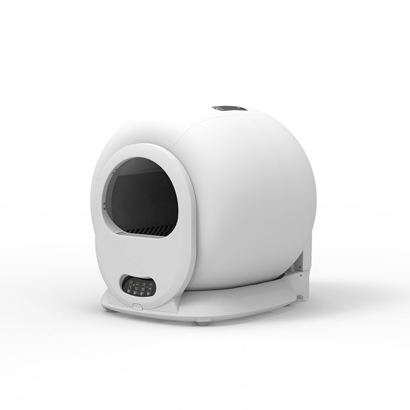 smart self-cleaning cat litter box