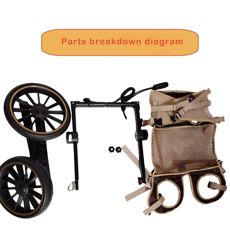rear leg support pet wheelchair rear leg support pet wheelchair