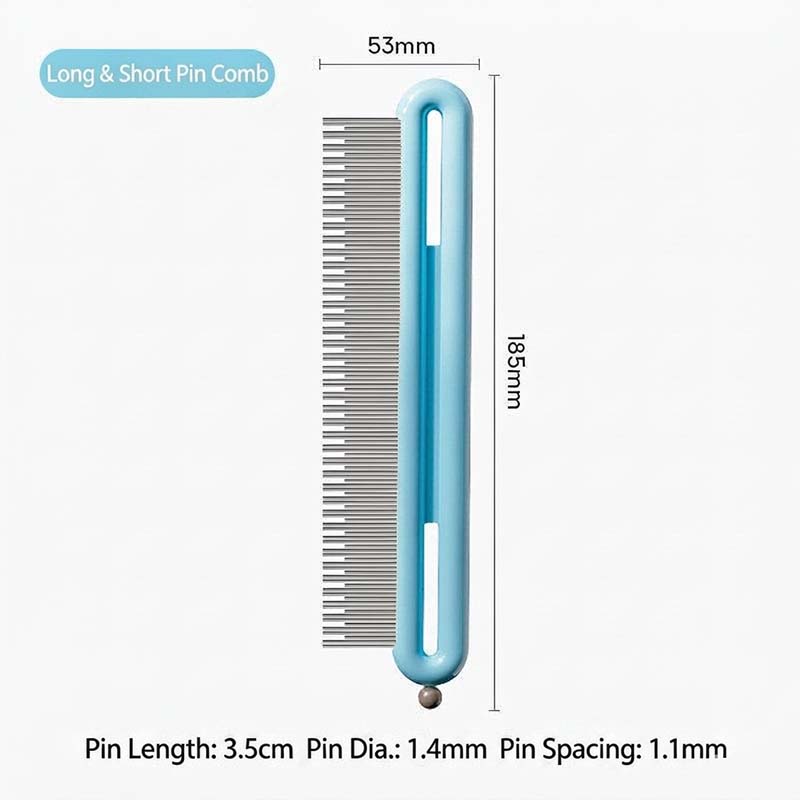 cat comb for black chin